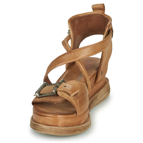 Airstep / A.S.98 LAGOS BUCKLE Couleur Camel – Image 3